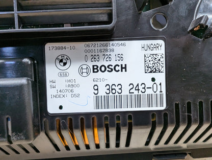 2010-2017 BMW 535i GT xDrive F07 Instrument Speedometer Guage Cluster 9363243 OEM