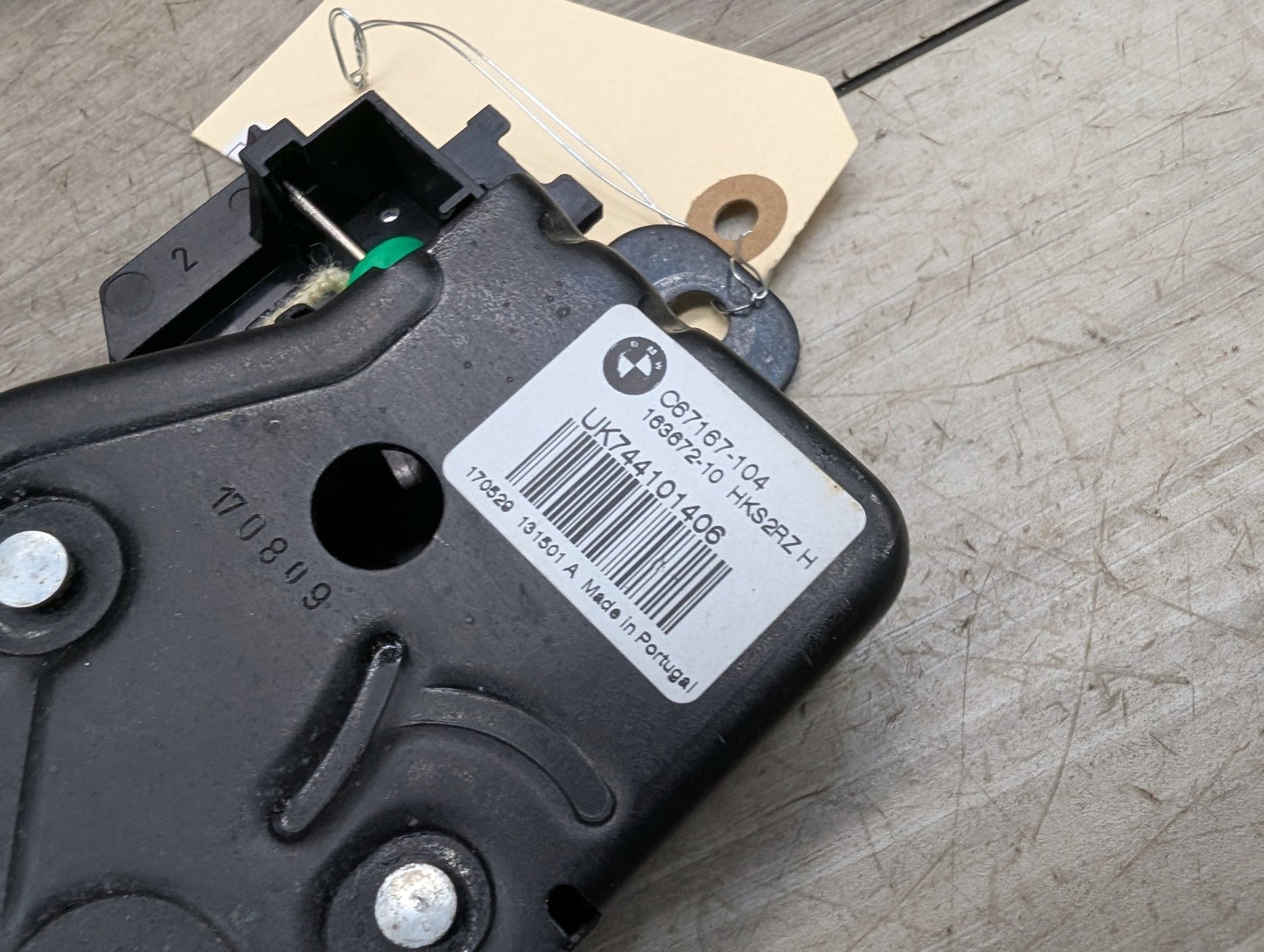 2017-2023 BMW M550i xDrive G30 Liftgate Trunk Lid Liftgate Lock Latch Actuator 7441014