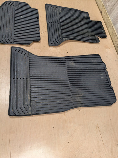 OEM BMW F01 Front Rear Left Right All Weather Carpet Floor Mats SET