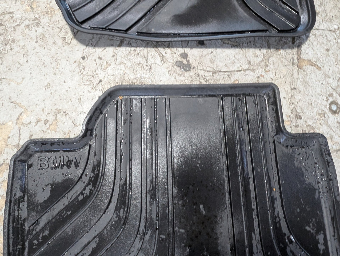 12-18 OEM BMW F30 F80 Front Rear Left Right All Weather Carpet Floor Mats SET