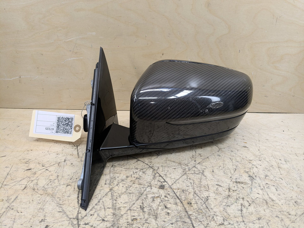 17-23 OEM BMW G30 530 540 M550 Left Driver Side Mirror Blind Spot Camera 7485259