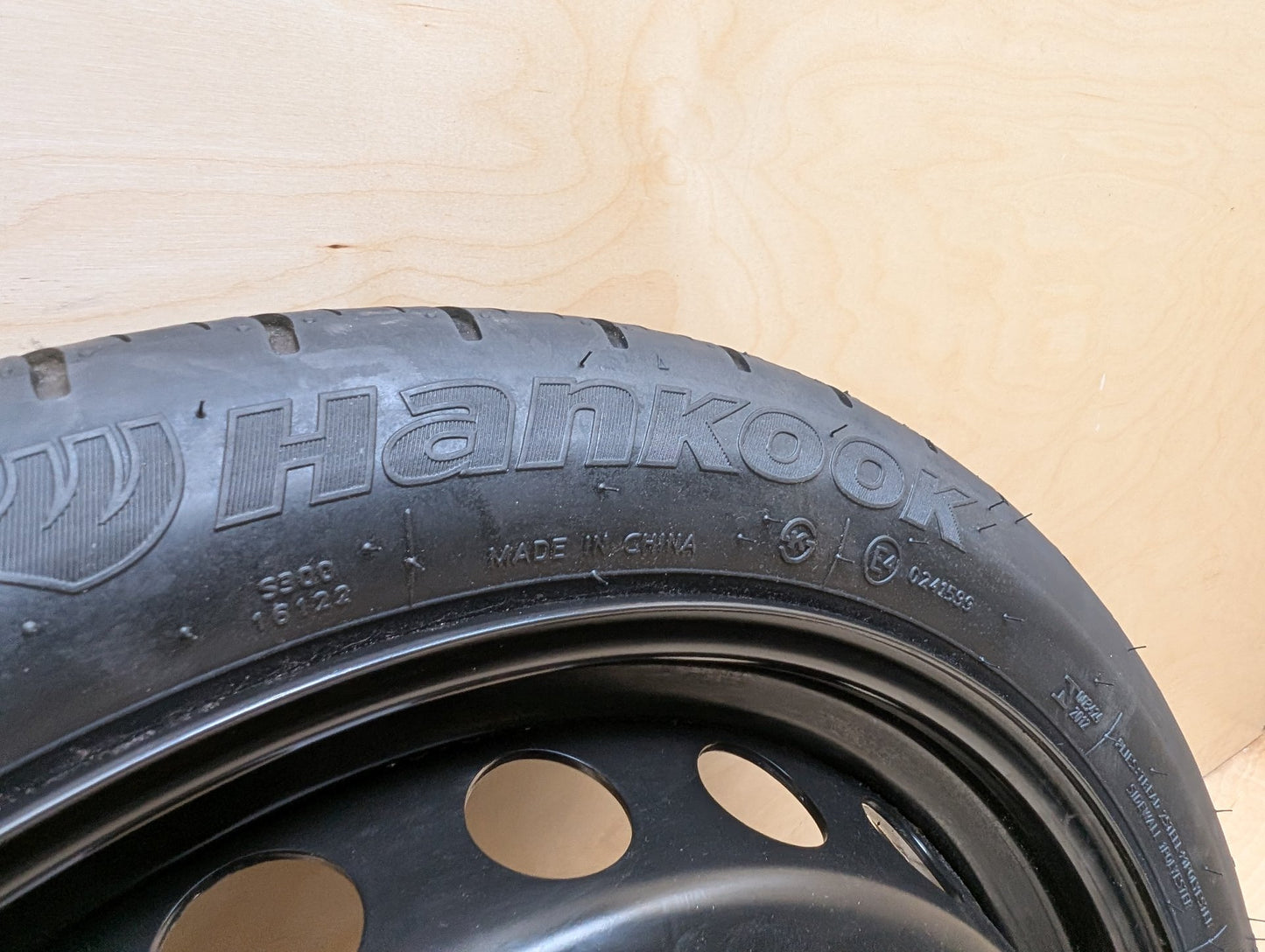 2018-2023 Audi S4 B9 Emergency Spare Wheel Rim Tire 19x4 ET22 8W1601027B