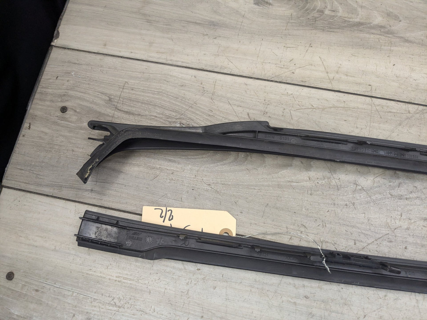 2018 - 2023 BMW X3 G01 Front Left Right Side Windshield Drip Trim Molding SET 7399031 B58B30M0