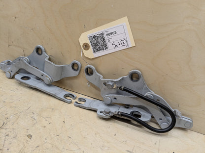 2007-2013 BMW 335i E92 Hood Bonnet Hinges SET 7210677 OEM