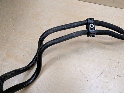 14-19 OEM BMW F15 F16 X5 X6 Transmission Oil Cooler Inlet Outlet Hose Line N55