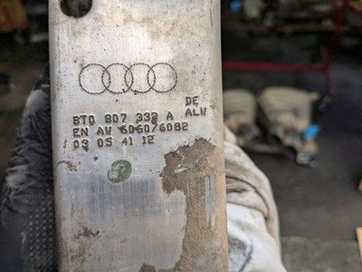 2008-2017 Audi S5 8T Rear Bumper Reinforcement Rebar Bar 8T0807313 OEM