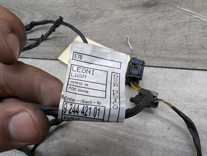 2007-2013 BMW X5 E70 Front Bumper PDC Parking Sensor Wiring Wire Harness 9244421