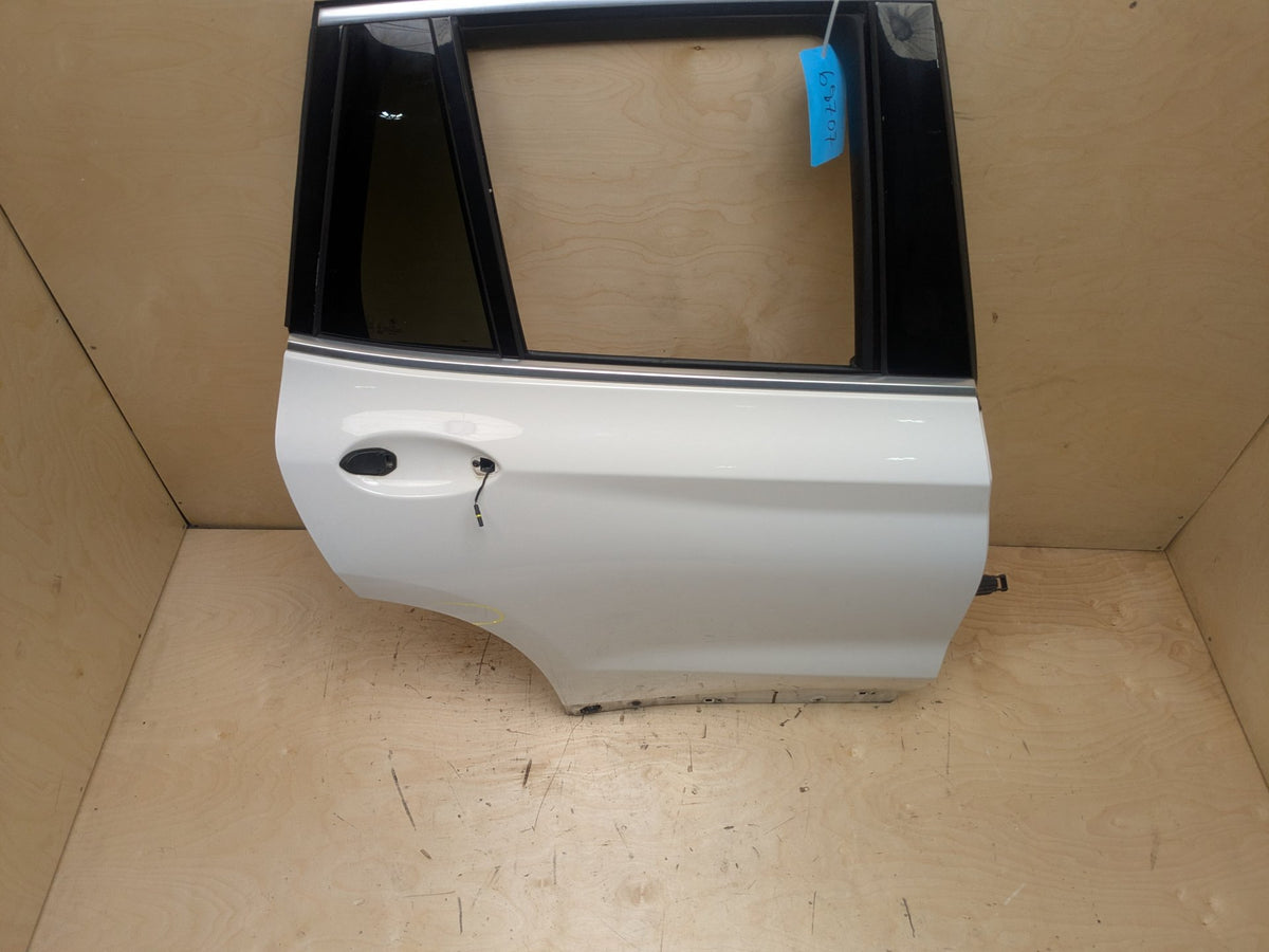 *18-24 OEM BMW X3 G01 Rear Right Passenger Door Shell Panel White 300