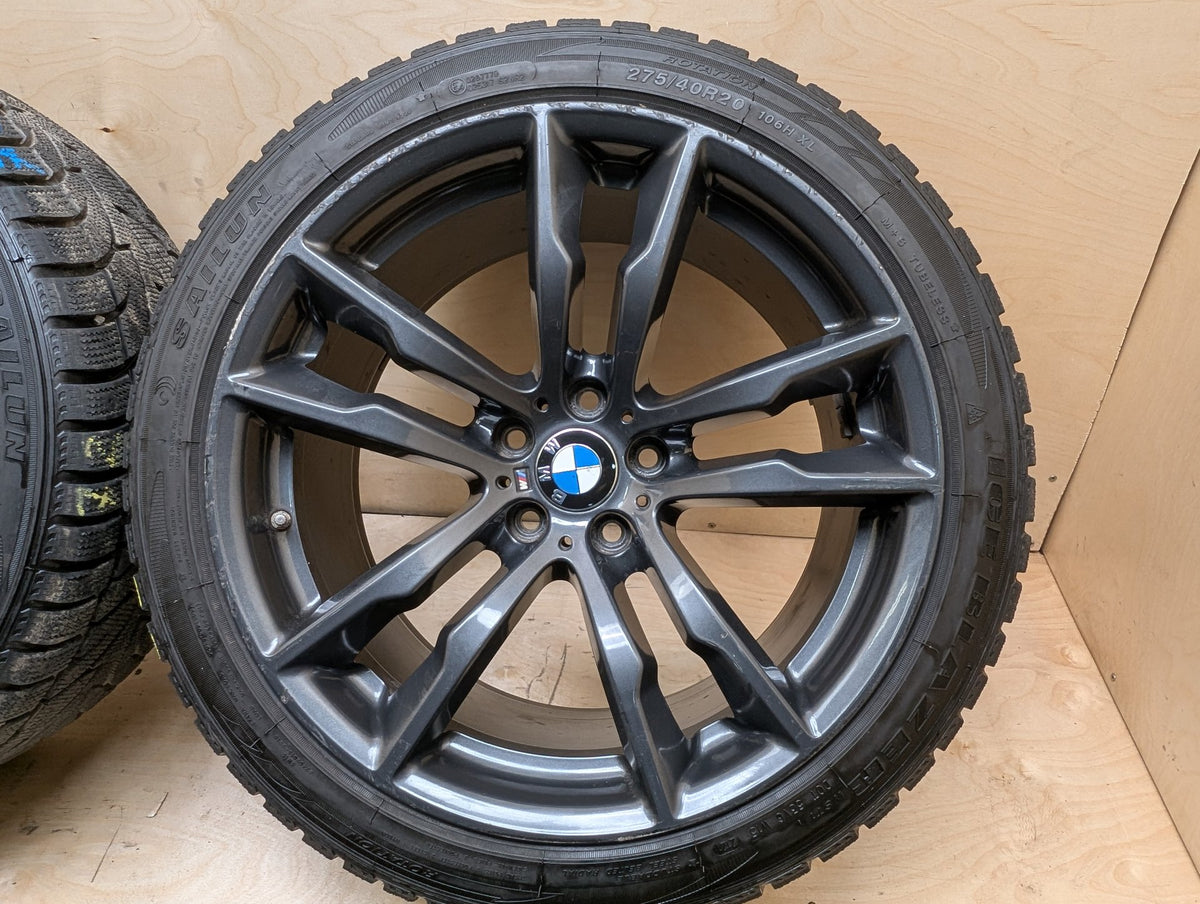 14-19 BMW F15 X5M X6M Style 611 Wheel Rim SET E10Jx20 SQUARED