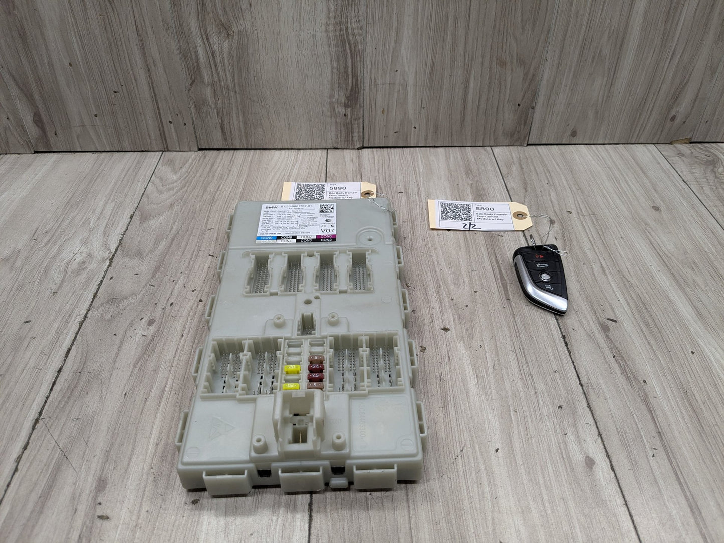 OEM BMW F90 F97 G01 G02 G12 G30 X3 BDC Body Domain Control Module Unit + Key