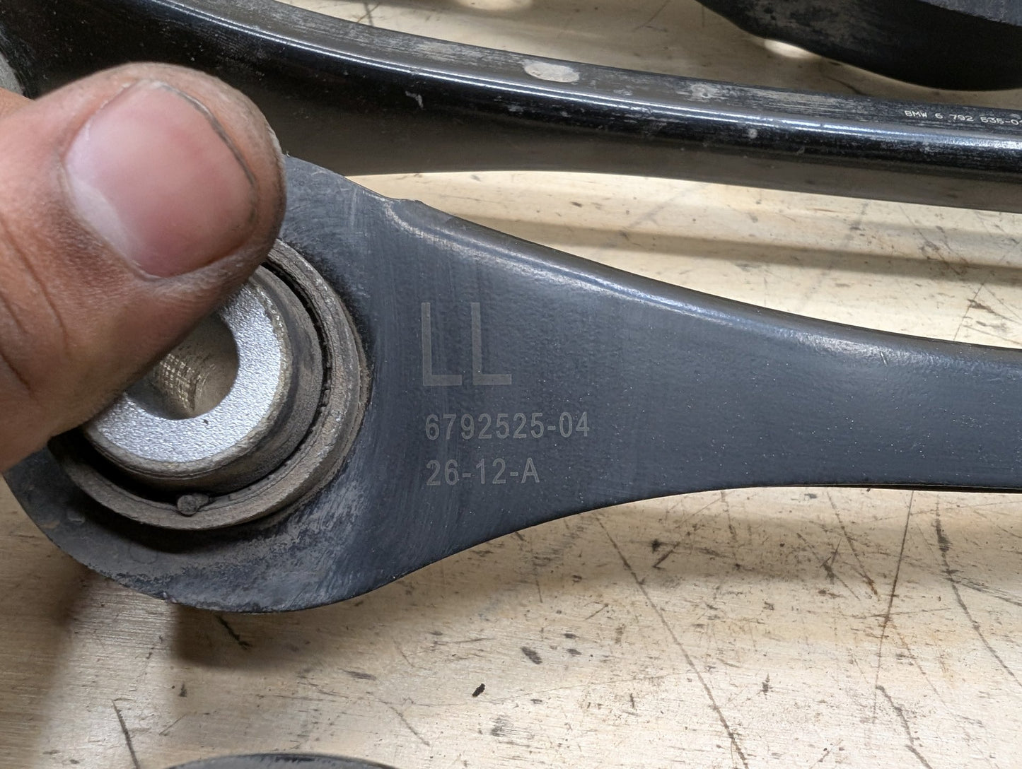 2012-2018 BMW 328i F30 Rear Right Passenger Control Arms SET 6792541