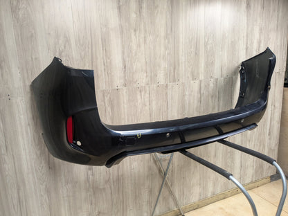 DAMAGE 15-18 BMW F85 X5M Rear Bumper Cover w/ Diffuser Assembly Black 416