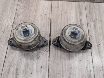 2009-2012 Mercedes-Benz W212 E550 M278 Left Right Engine Bracket Support Mount SET A2122406117