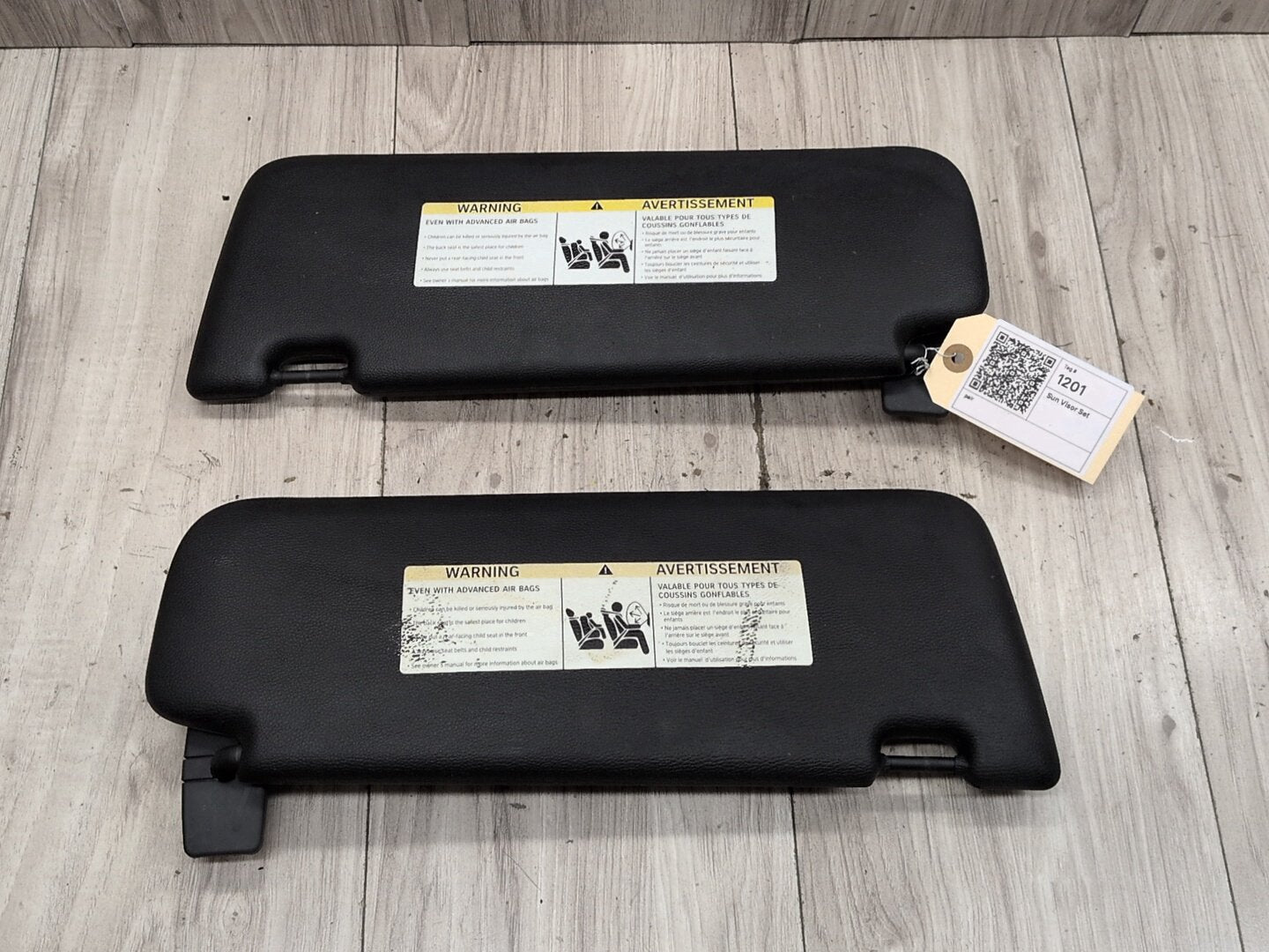 2011 - 2017 BMW X3 F25 Front Left Right Sun Visor SET 8062217 N20B20O0