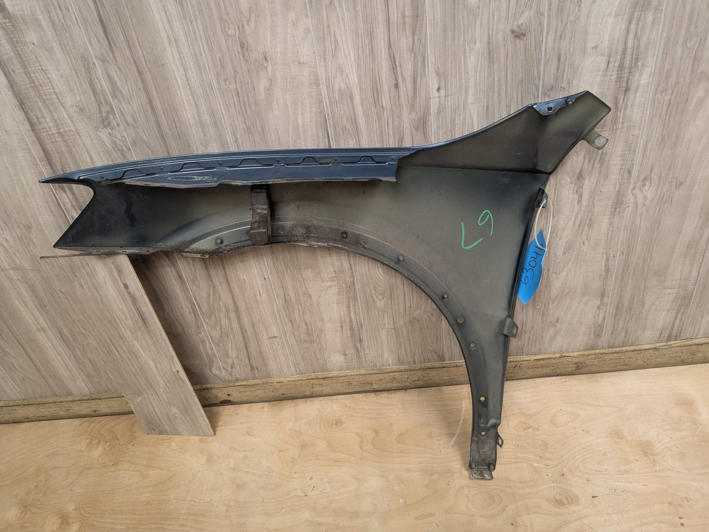 2015-2018 Audi Q3 8U Front Right Passenger Fender Panel Blue D2/X5L