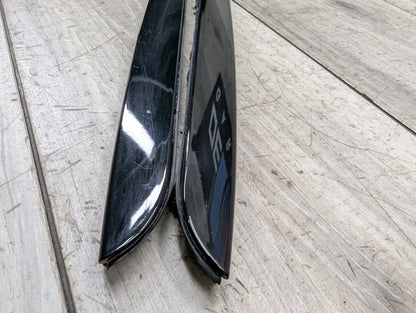 2014 - 2018 BMW X5 F15 Front Left Right Side Windshield Drip Trim Molding SET 7387917 N63B44O1