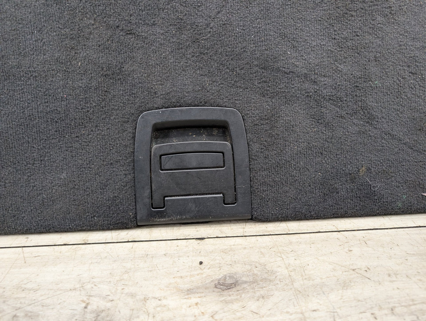 14-18 OEM BMW F15 F85 X5 X5M Rear Trunk Floor Mat Carpet Cargo Cover Black
