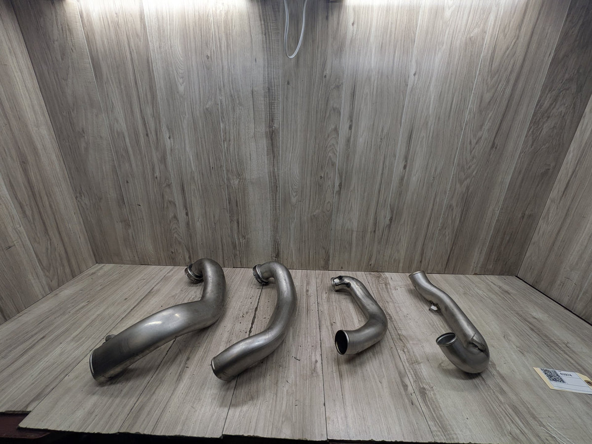 2009-2012 Mercedes-Benz E550 W212 AFTERMARKET Downpipes Down Pipes SET
