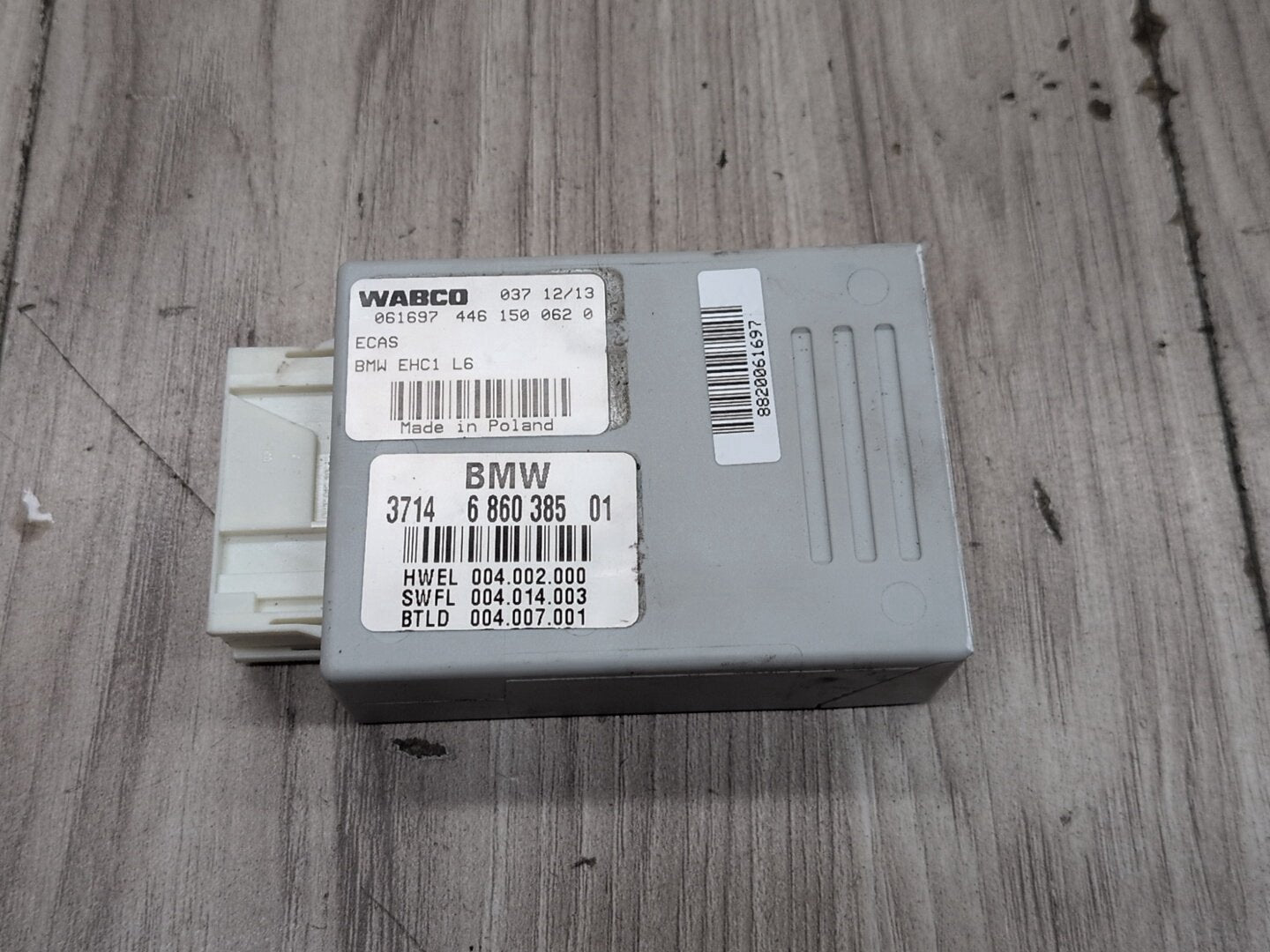 10-15 OEM BMW F01 F02 F07 550 750 760 Air Suspension Control Unit Module WABCO