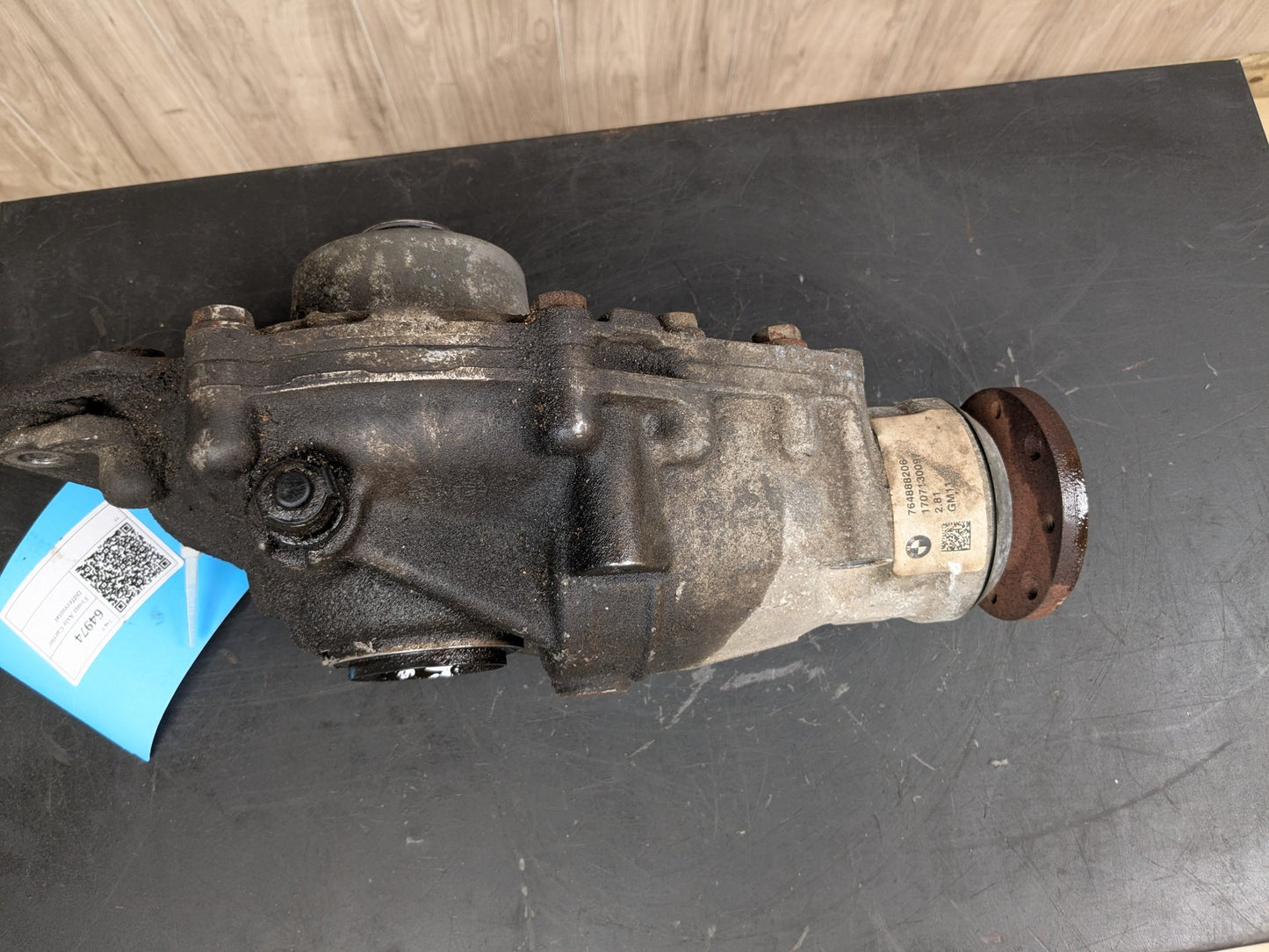 16-19 OEM BMW G12 750 B7 G30 M550 Front Differential Axle Carrier Ratio 2.81 K