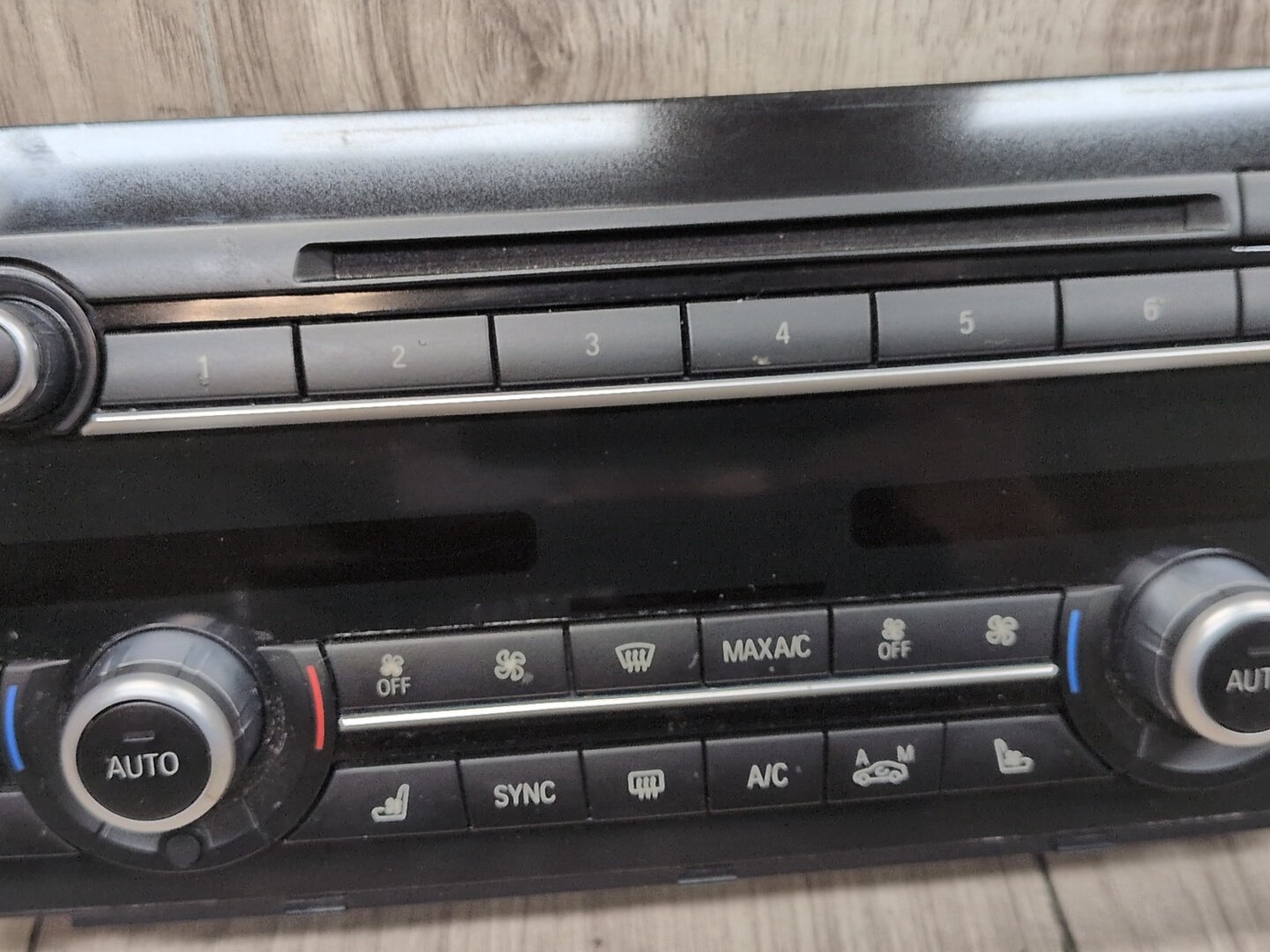 2012-2018 BMW M6 F06 Front AC Heater Climate Control Switch 9353612