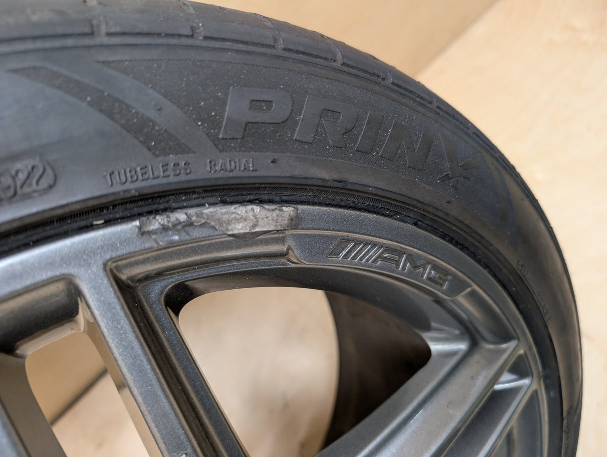 OEM Mercedes W207 E300 E400 E550 AMG Rear Wheel Rim 18x8.5 ET48 5 Double Spoke