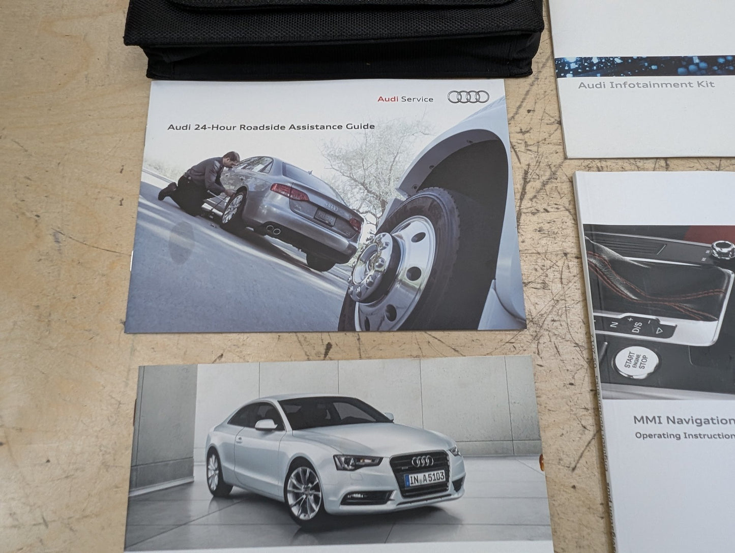2011-2017 Audi RS5 8T - Owners Instruction Manual Book SET PN: