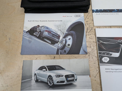 2011-2017 Audi RS5 8T - Owners Instruction Manual Book SET PN: