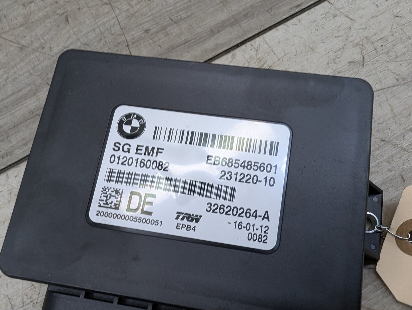 2011 - 2017 BMW X3 F25 Electric Emergency Parking Brake Module 6854856 N55B30M0