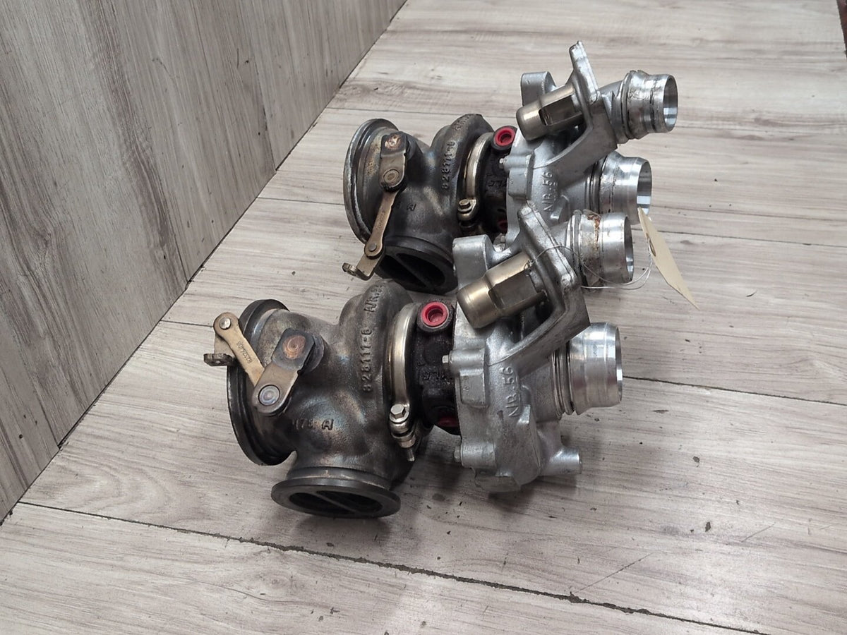 2016-2022 BMW G12 750i Engine Motor Turbo Charger w/ Manifold SET 8616917