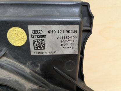 2008 - 2017 Audi S5 8T Radiator Fan Shroud Housing w/ Motor 4H0121003N