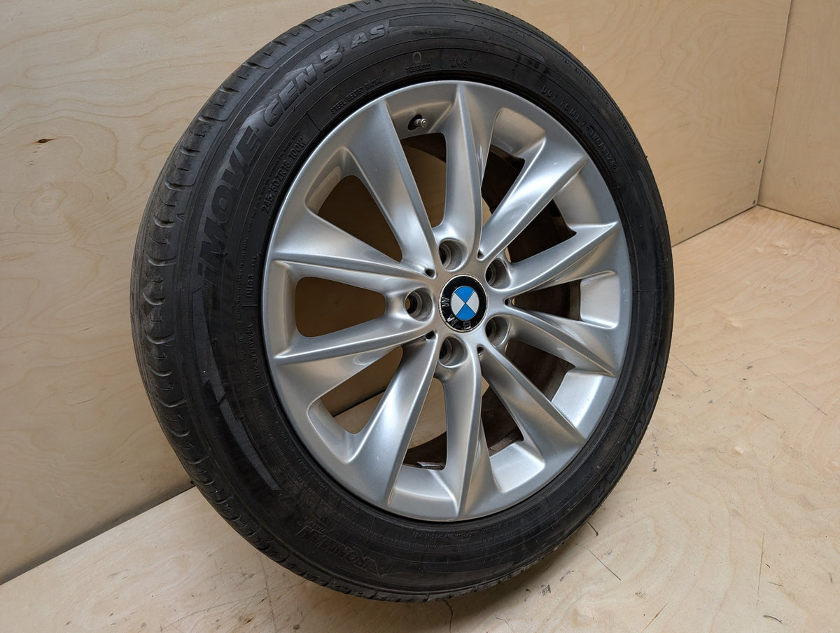 11-18 OEM BMW F25 F26 X3 X4 Alloy Rim Wheel 18x8" ET43 V Spoke Style 307