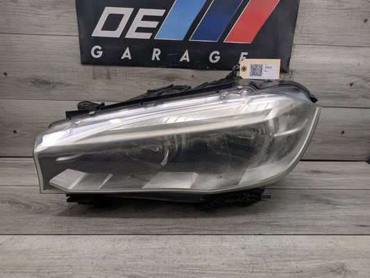 2014 - 2018 BMW X5 F15 Front Left Driver Headlight w/ Modules SET 7214855 N63B44O1