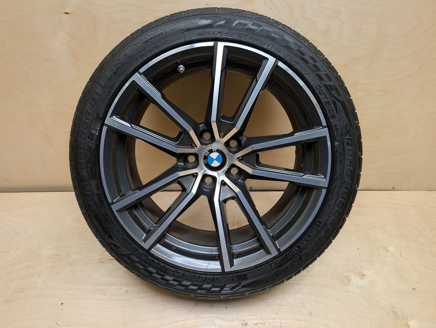 OEM BMW G20 G22 G23 G42 330 M340 FRONT Rim Wheel 18x7.5 ET25 V-spoke Style 780