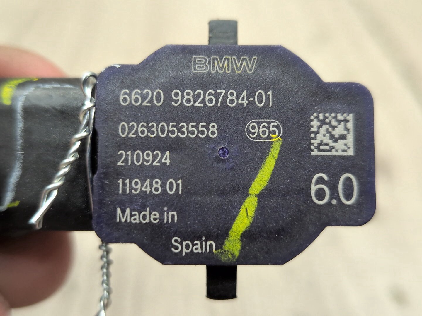 OEM BMW F44 G05 G20 G22 G23 G26 G42 G80 Parking Distance Sonic PDC Sensor Black