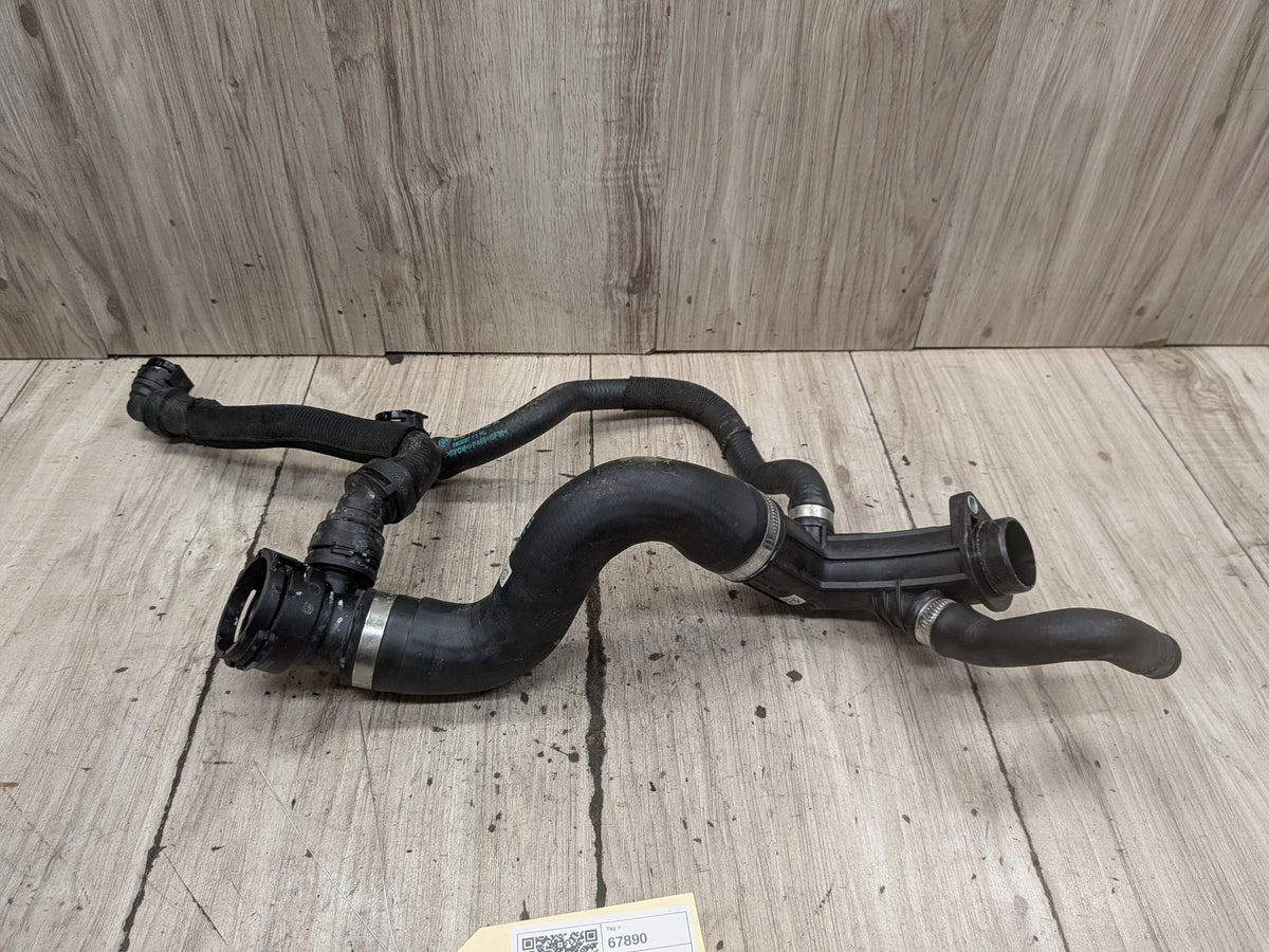 2018-2023 BMW G30 M550i Engine Radiator Coolant Pipe Hoses SET 7507147