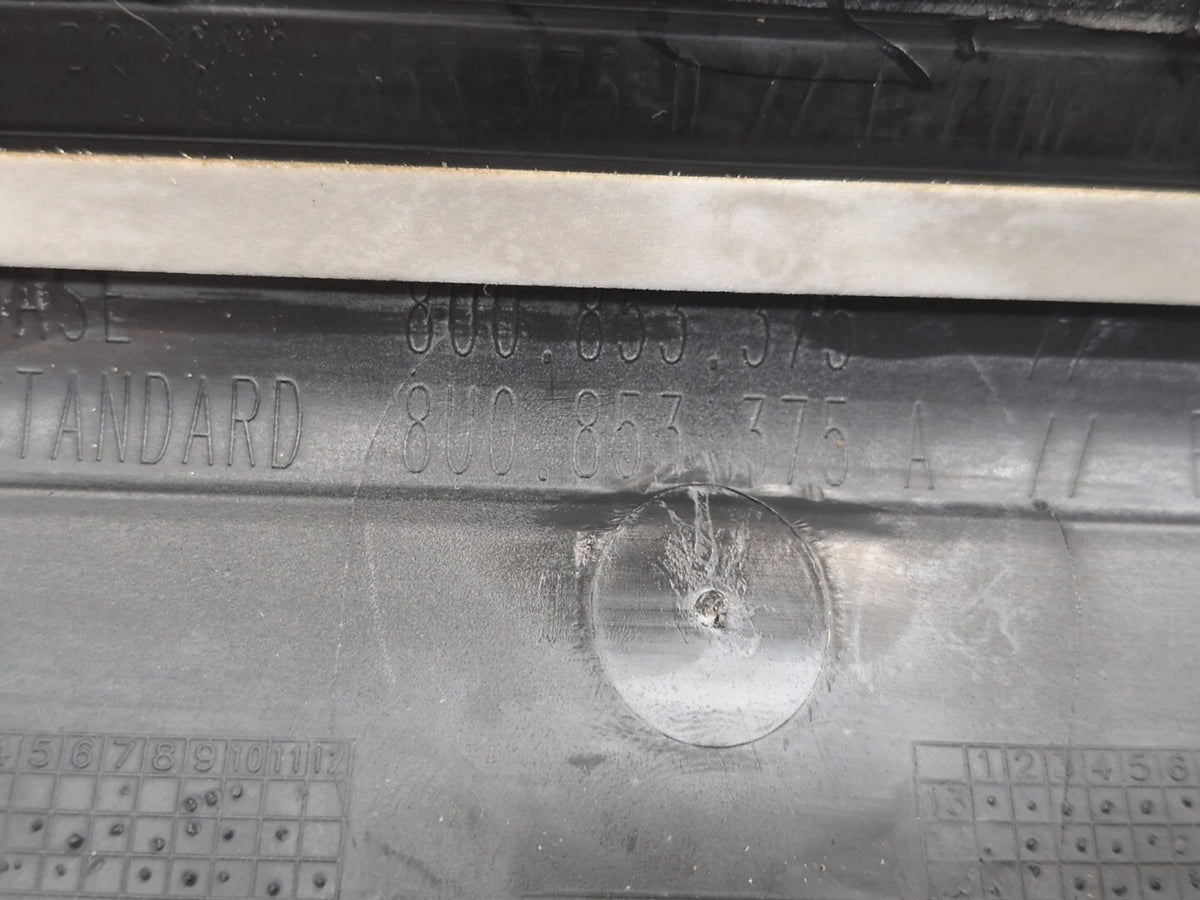 2015-2018 Audi Q3 8U S Line Front Rear Left Right Scuff Plate Door Sill SET 8U0853375A