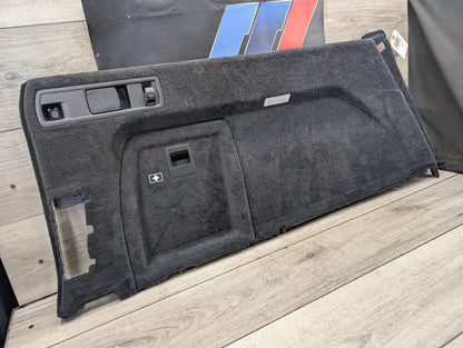 2019-2023 BMW X5M F95 Rear Trunk Left Cover Trim Panel Black 5A0B5C7 OEM