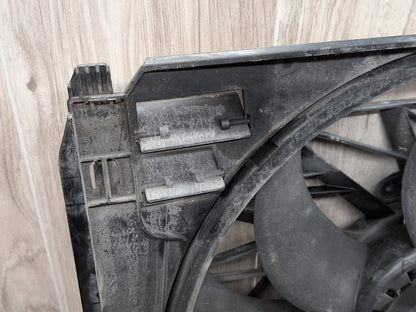 2013 BMW 750i F01 Radiator Fan Shroud Housing w/ Motor 7575564 N63B44O1