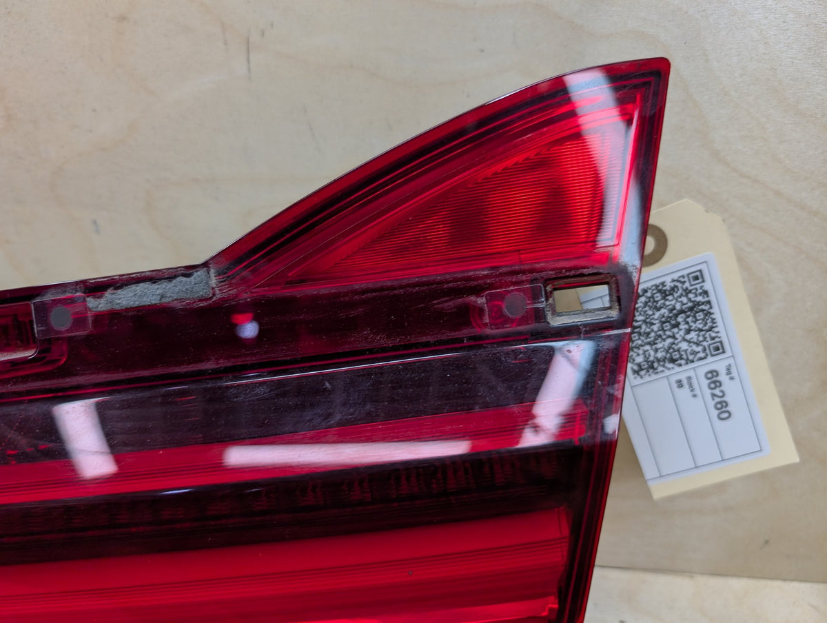 16-19 OEM BMW G11 G12 740 750 M760 Rear Right Passenger Inner Trunk Tail Light