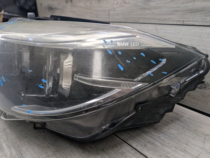 *17-19 OEM BMW F34 330 340 GT Left Driver Full LED Headlight COMPLETE