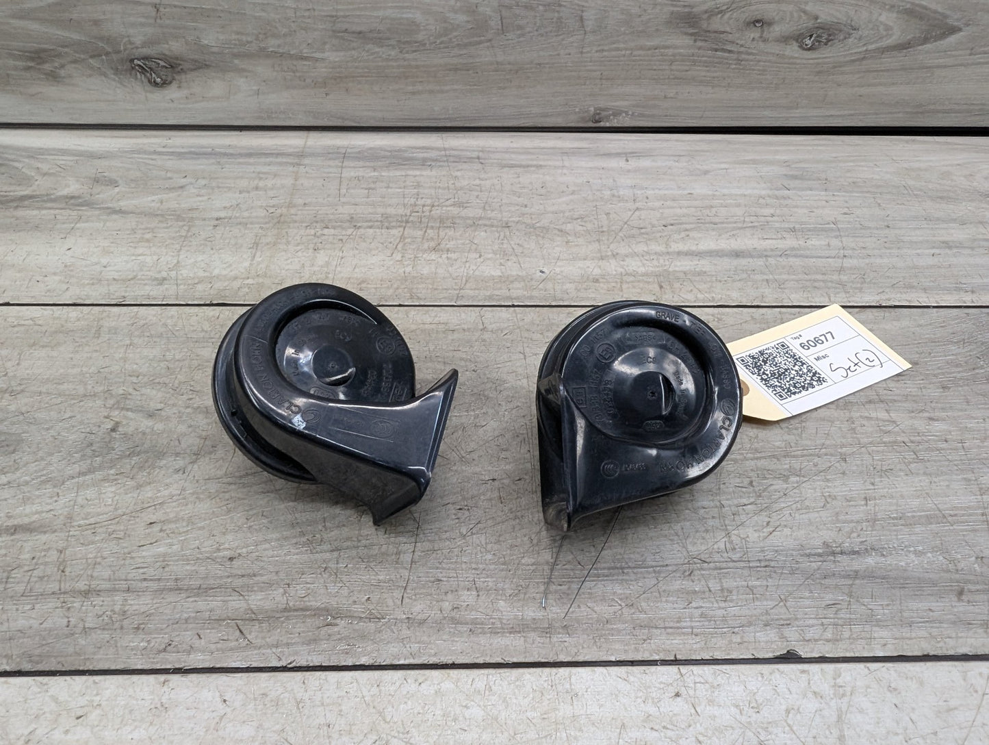 2011-2016 BMW 535i F10 Alarm Horns SET 7279781