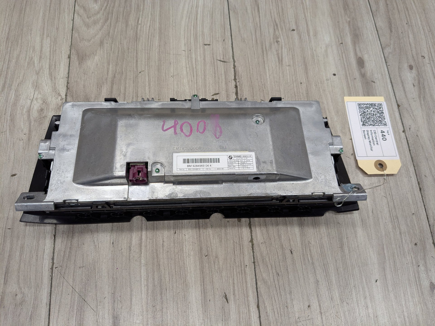 13-15 OEM BMW F01 F02 750 B7 LCI Central Information Display Screen 10.25 NBT