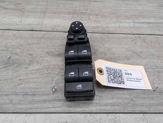 OEM BMW F06 F10 F25 F30 F80 Front Left Driver Main Master Power Window Switch