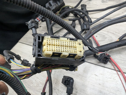 2014 BMW F10 535i Engine Motor Wiring Wire Harness 8605138
