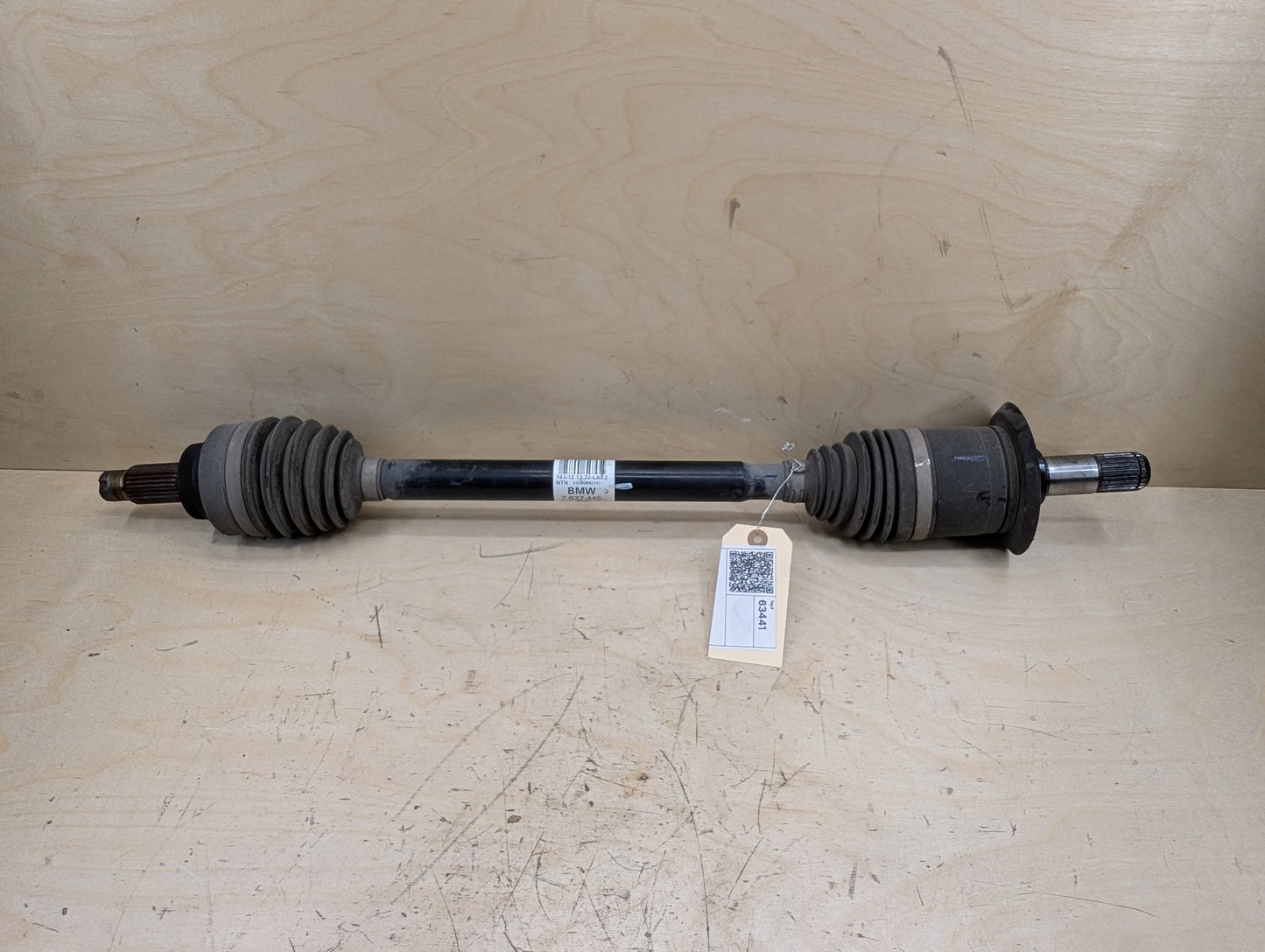 2012-2018 BMW 328i F30 Rear Left Driver Half Shaft Output CV Axle 7637445