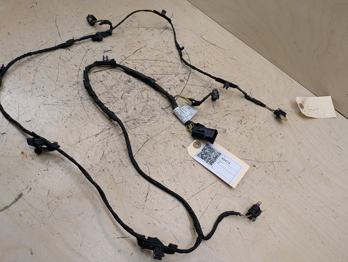 2010-2017 BMW 535i GT xDrive F07 Front Bumper PDC Parking Sensor Wiring Wire Harness 9210770 OEM