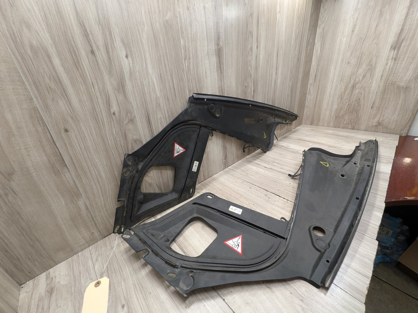 2011 - 2016 BMW 535i F10 Left Right Engine Bay Cover Panel Seal Trim SET 7019803 N55B30A