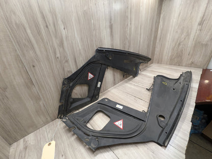 2011 - 2016 BMW 535i F10 Left Right Engine Bay Cover Panel Seal Trim SET 7019803 N55B30A