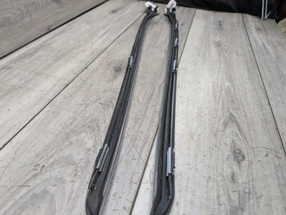 2011 - 2017 BMW X3 F25 Front Left Right Side Windshield Drip Trim Molding SET 7286179 N55B30M0